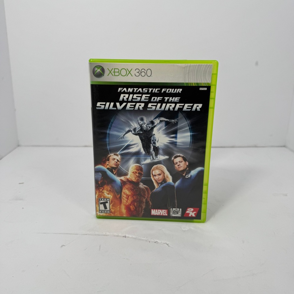 Fantastic Four: Rise of the Silver Surfer Xbox 360 Game Complete CIB Tested